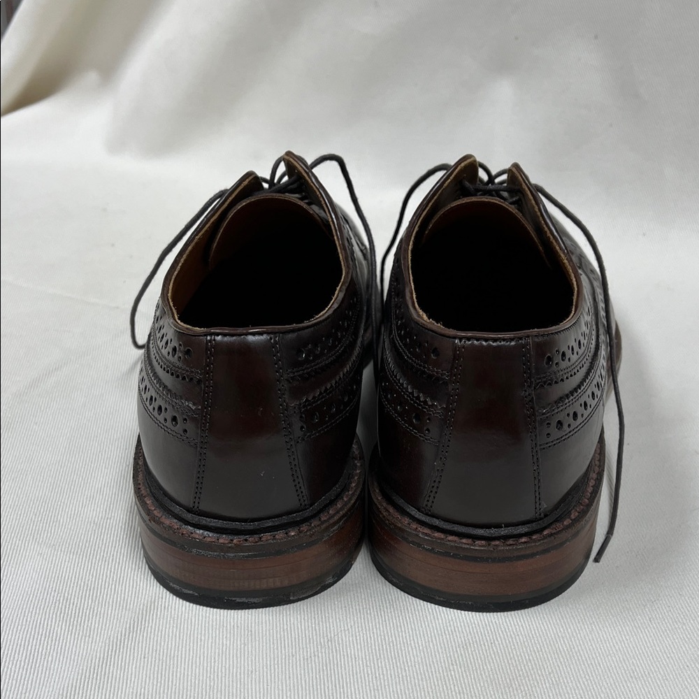 J. Crew Ludlow Dark Brown Leather Oxfords size 10D - Picture 5 of 9
